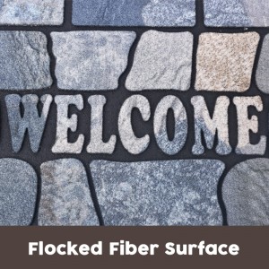 Heavy Duty Flock Rubber Doortmat