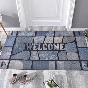 Heavy Duty Flock Rubber Doortmat