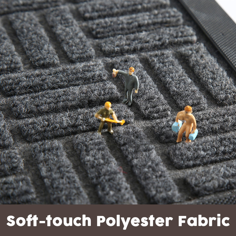 Rectangle Polyester Carpet Doormat-Embossed Type-details12